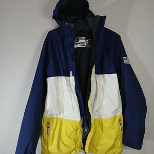 Bonfire Mens XS Blue‎ Waterproof Fusion TP Snowboard Parka Jacket Snow Coat RA